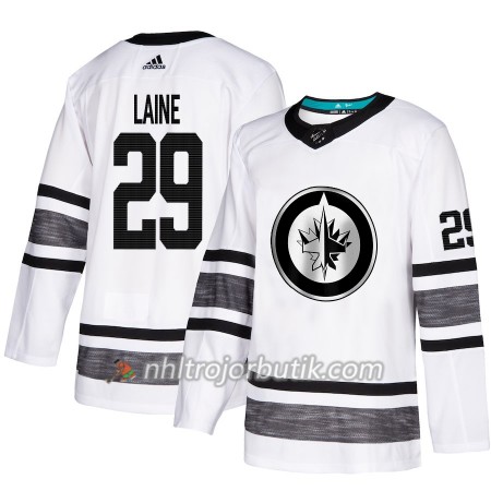 Män Ishockey Winnipeg Jets tröja All Star 2019 Patrik Laine 29 Vit 2019 All-Star Adidas Authentic